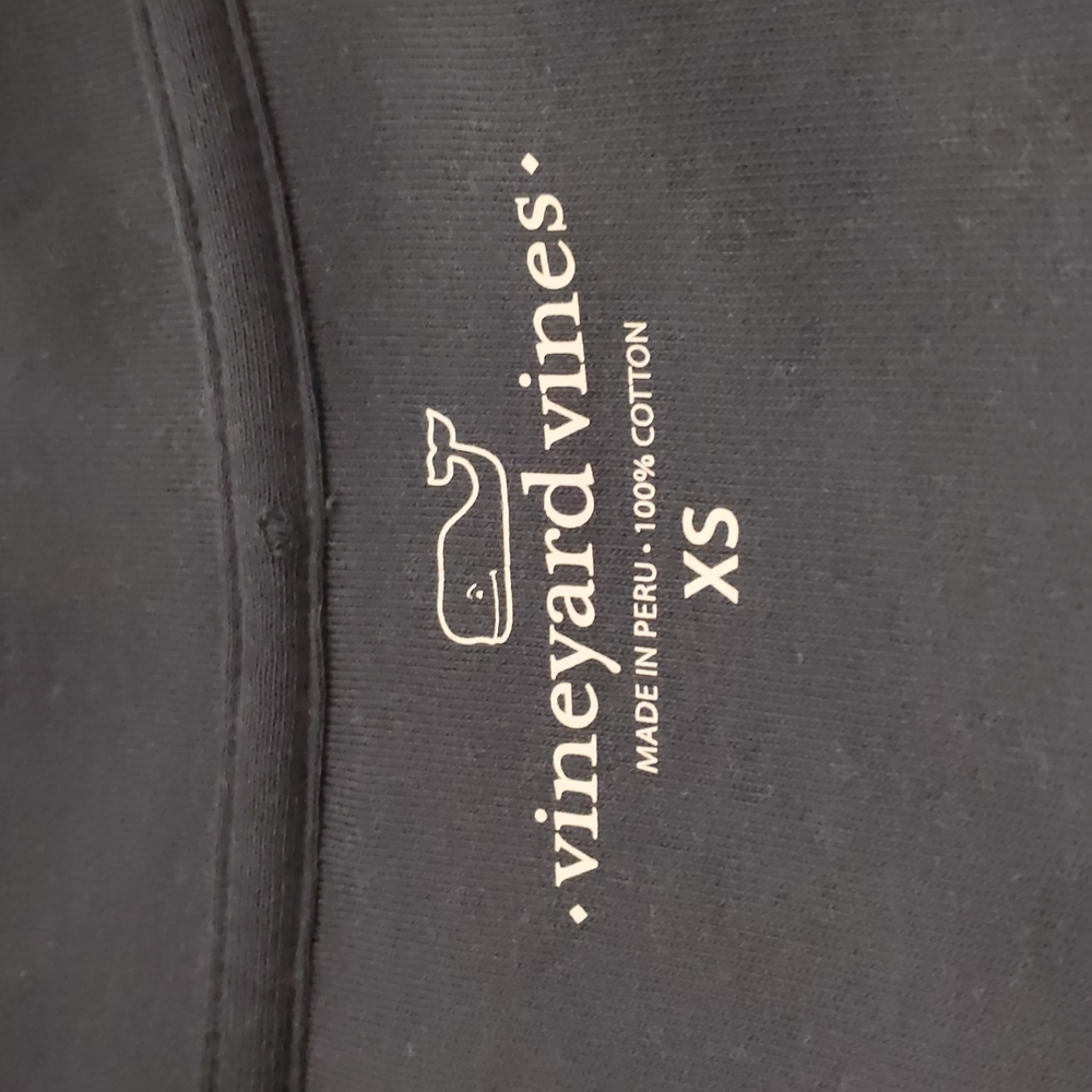 Men's XS Vineyard Vines 1/4 Zip Saltwater Pullover - Picture 3 of 5